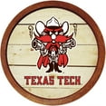 thumbnail image 1 of Texas Tech Red Raiders 21'' x 21'' Mascot Faux Barrel Top Sign, 1 of 1