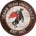 thumbnail image 1 of Texas Tech Red Raiders 24'' Round Heritage Logo Sign, 1 of 1