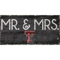 thumbnail image 1 of Texas Tech Red Raiders 6'' x 12'' Mr. & Mrs. Sign, 1 of 2