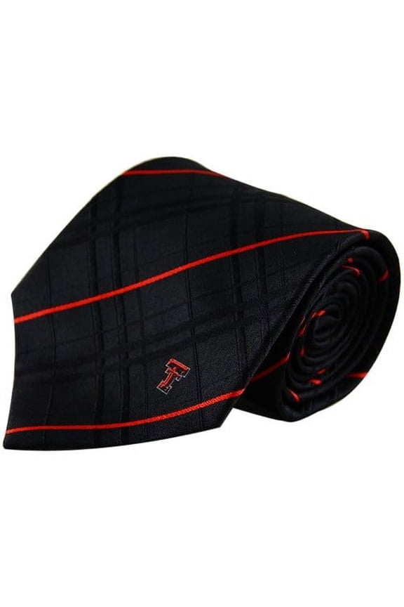 Texas Tech Red Raiders Black Oxford Woven Tie
