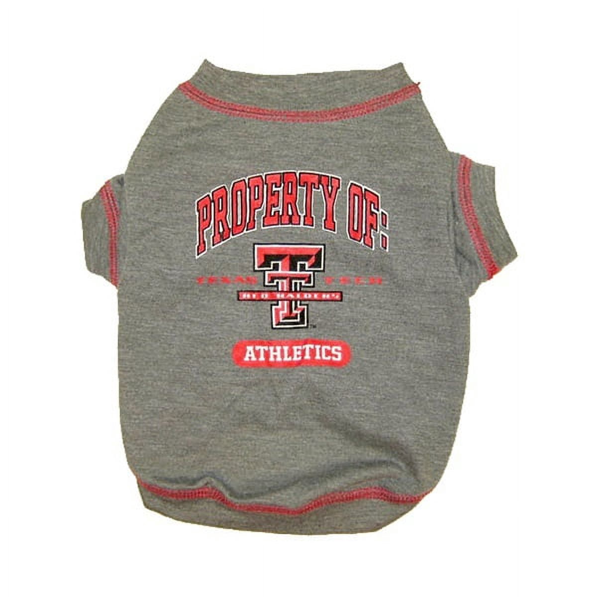Pets First Collegiate Texas Tech Red Raiders Pet Dog T-Shirt in 5 Sizes - Small