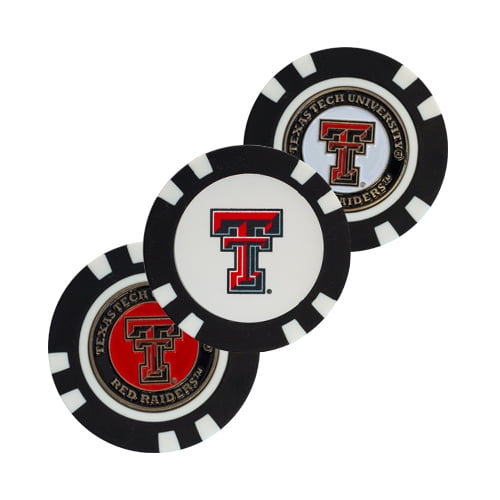 Texas Tech Red Raiders Golf Chip with Marker - Bulk