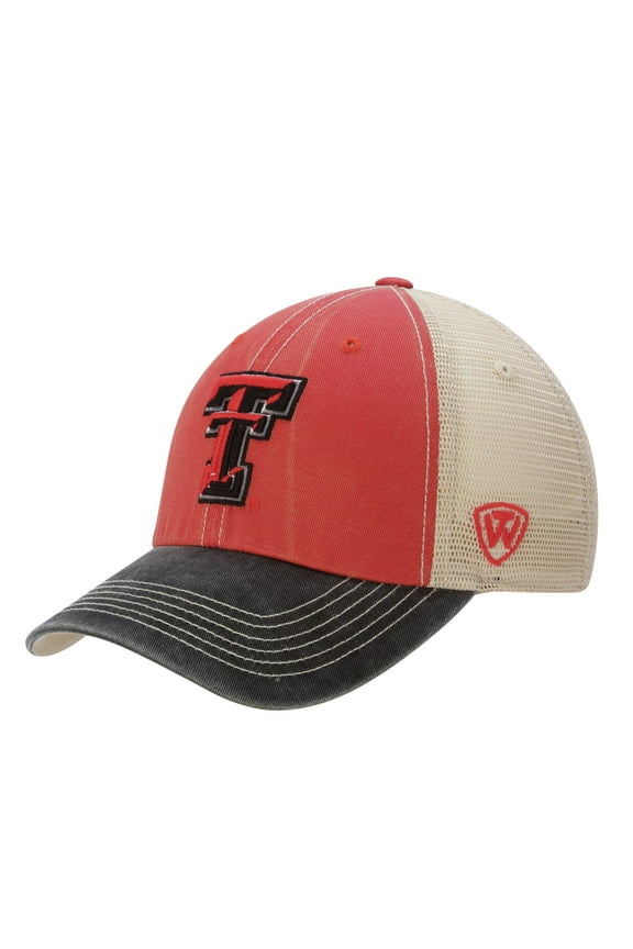 Texas Tech Red Raiders Top of the World Offroad Trucker Adjustable Hat - Scarlet