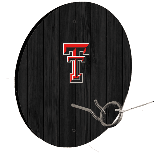 Texas Tech University Black Ring Toss Lawn Game