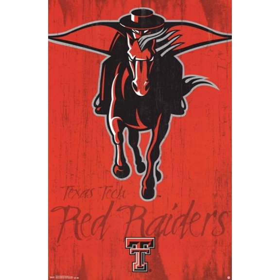 Texas Tech University - Logo 13 Poster - 22 x 34 inches