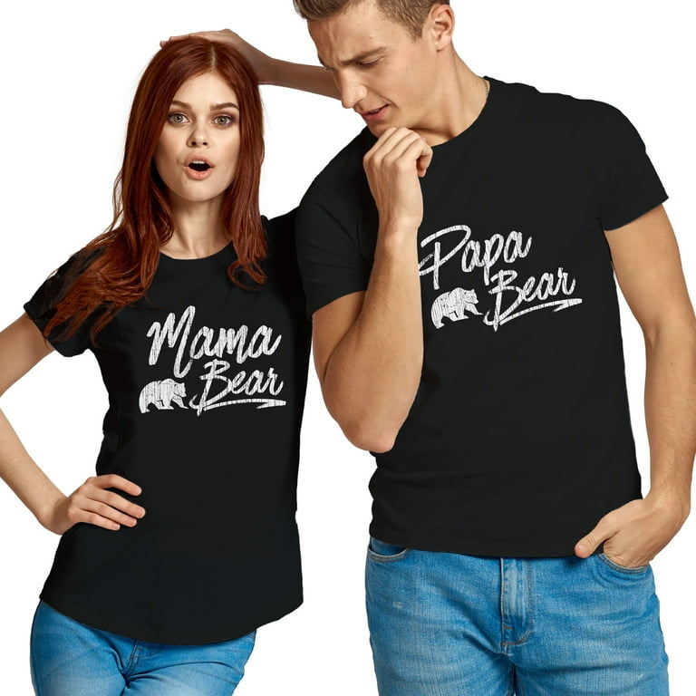 mama and papa bear shirts