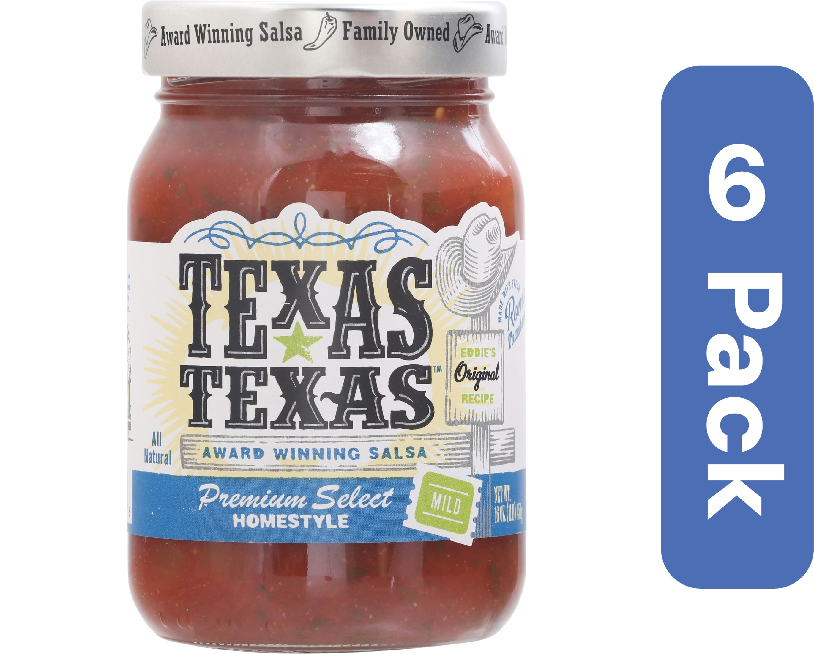 Texas Texas Homestyle Mild Salsa 16 oz (Pack Of 6)
