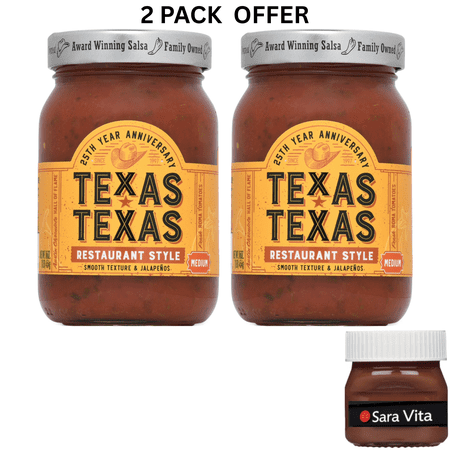 Texas Texas Restaurant Style Medium Salsa, Fresh 16 oz