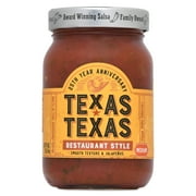 Texas Texas Restaurant Style Salsa, Medium, 16 oz Jar