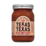 Texas Texas Roasted Addiction Salsa, Medium 16 oz Jar