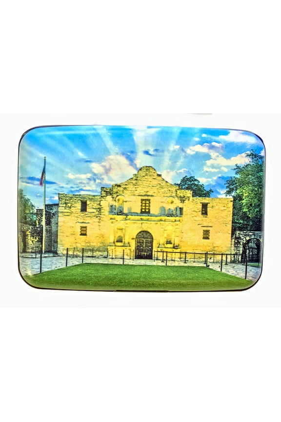 Texas The Alamo RFID Secure Theft Protection Armored Wallet