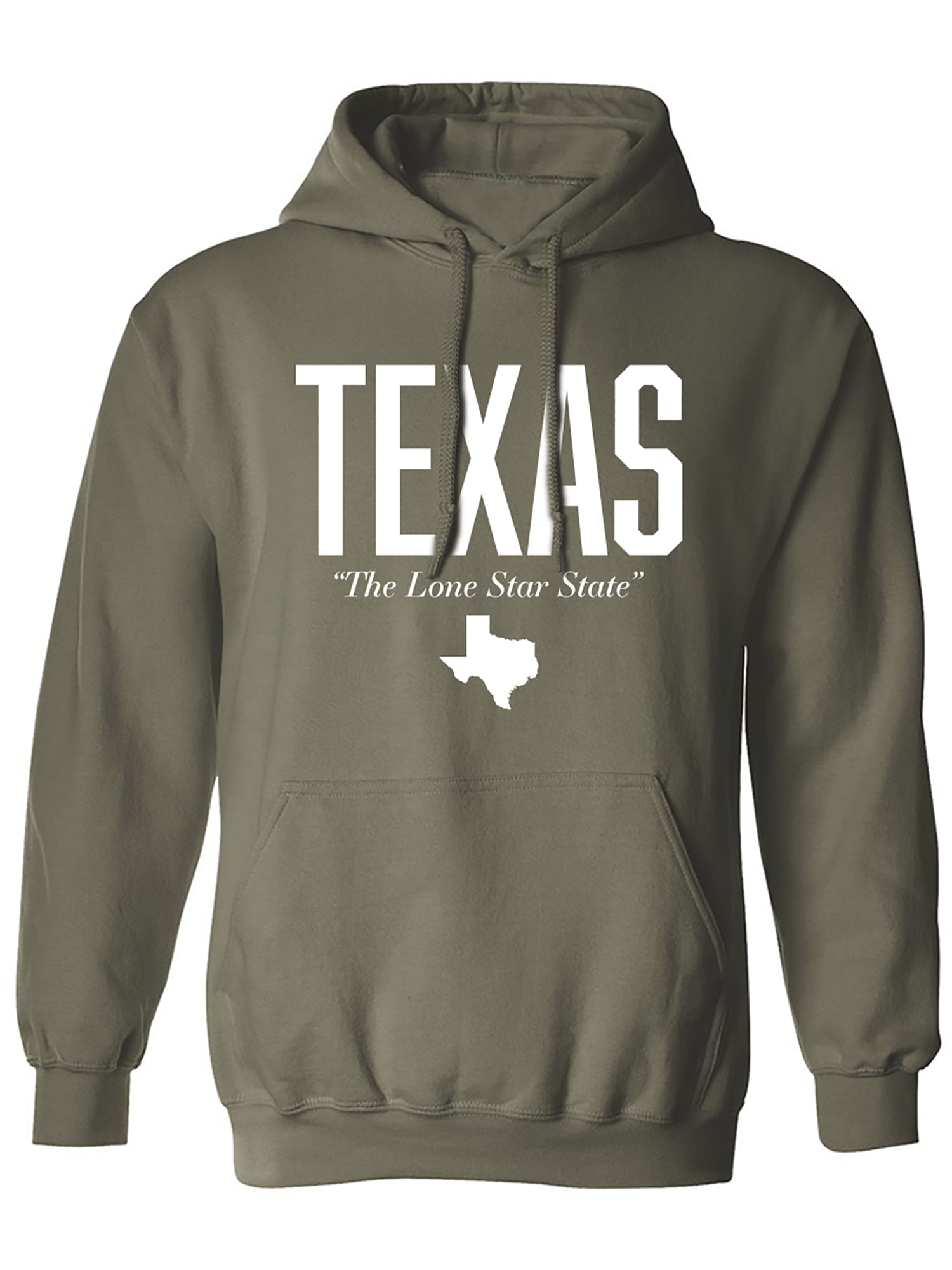 Texas The Lone Star State Adult Hooded Sweatshirt