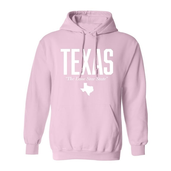 Texas The Lone Star State Adult Hooded Sweatshirt