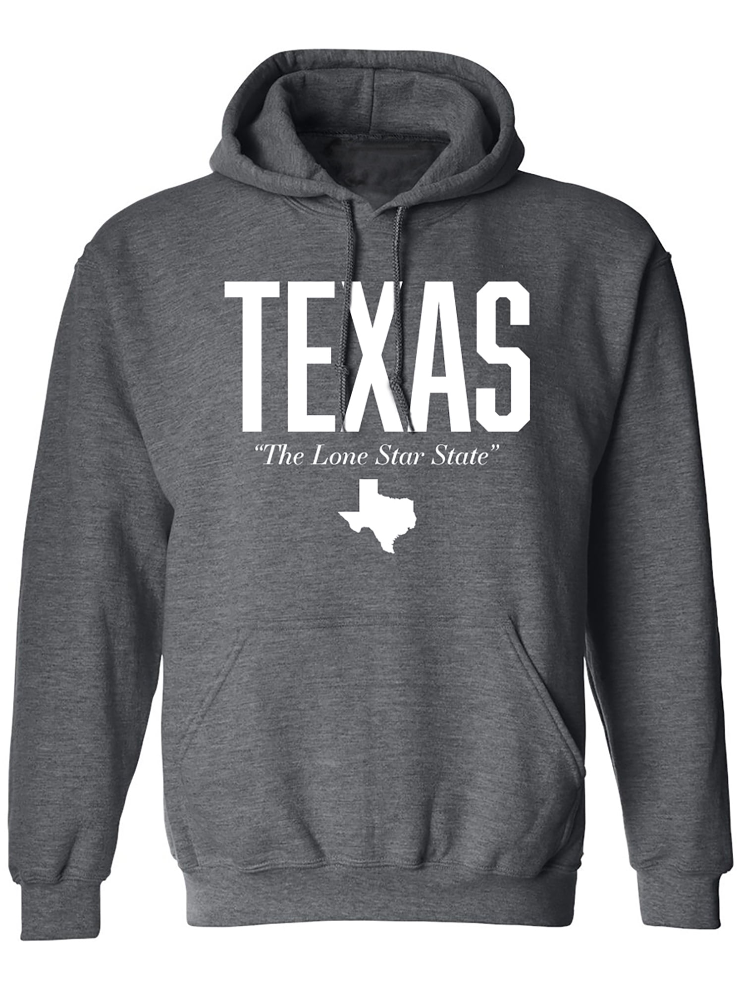 Texas The Lone Star State Adult Hooded Sweatshirt