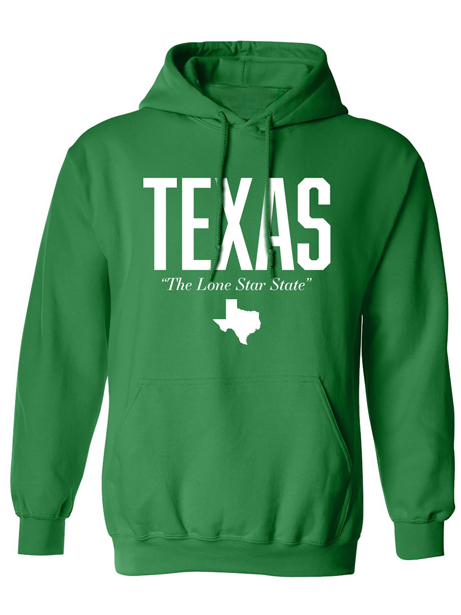 Texas The Lone Star State Adult Hooded Sweatshirt