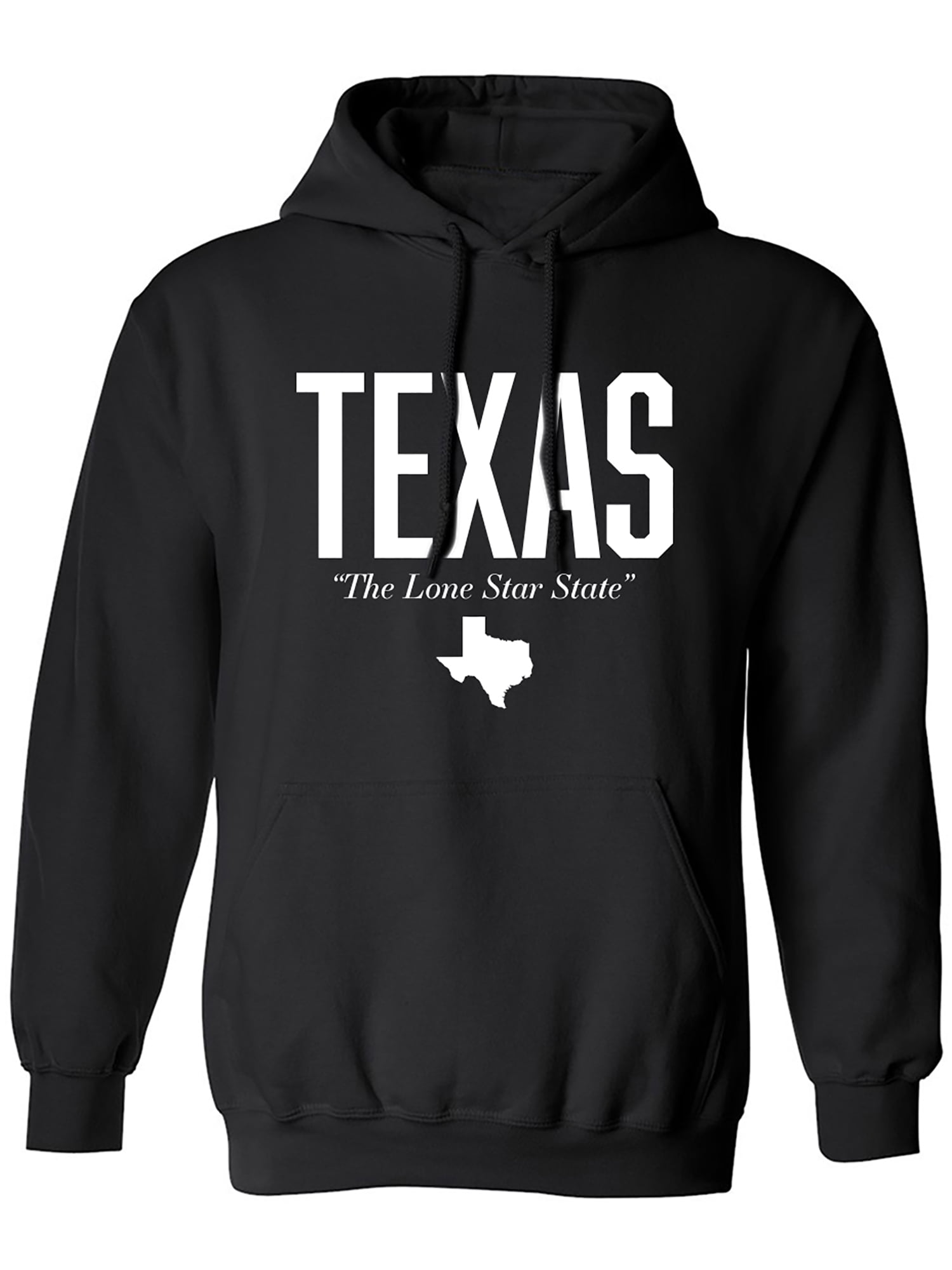 Texas The Lone Star State Adult Hooded Sweatshirt
