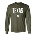 thumbnail image 1 of Texas The Lone Star State Adult Long Sleeve T-shirt, 1 of 3