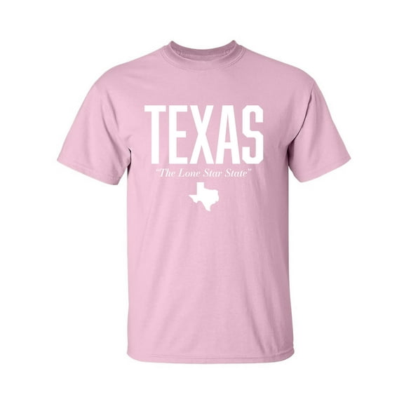 Texas The Lone Star State Adult Short Sleeve T-shirt