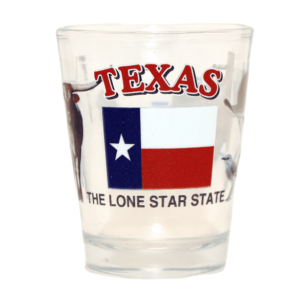 Texas The Lone Star State All-American Collection Shot Glass