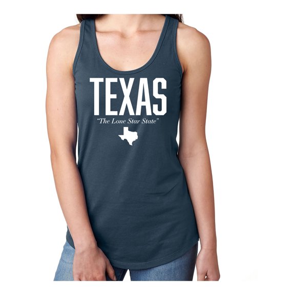 Texas The Lone Star State Racerback Tank