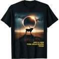 Texas Total Solar Eclipse 2024 Commemorative Astronomical TShirt