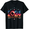 thumbnail image 1 of Texas Total Solar Eclipse April 2024 T-Shirt, 1 of 4