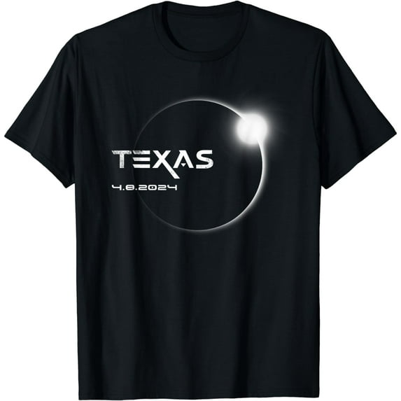 Texas Totality 4.08.2024 Total Solar Eclipse 2024 T-Shirt