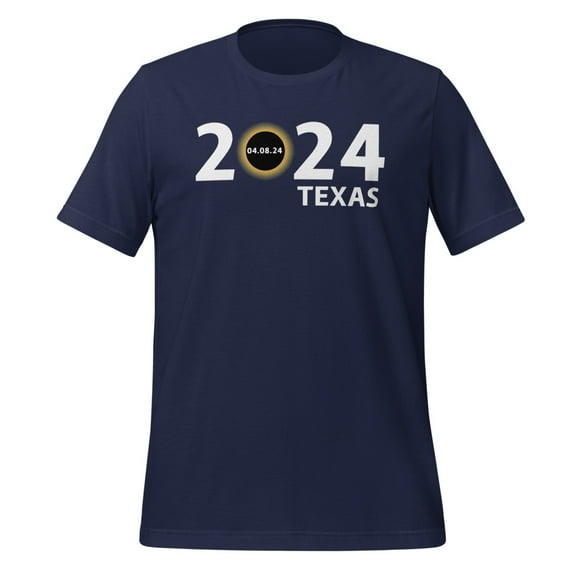 Texas Totality Eclipse Shirt Texas Total Solar Eclipse 2024 T-Shirt Texas Totality Eclipse Shirt 2024 Solar Eclipse April 8 2024 T-Shirt Totality 2024 Shirt (Navy, S)