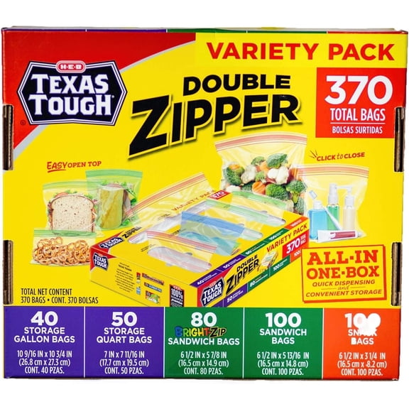Texas Tough All-In-One Box 370 total bags
