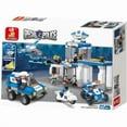 thumbnail image 1 of Texas Toy Distribution 192 SWAT Police Command Center Building Brick Kit, 582 Piece, 1 of 1