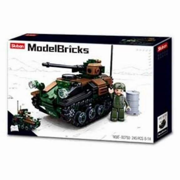 Model Bricks 2-in-1 - Wiesel Armored Weapons Carrier (245pcs)
