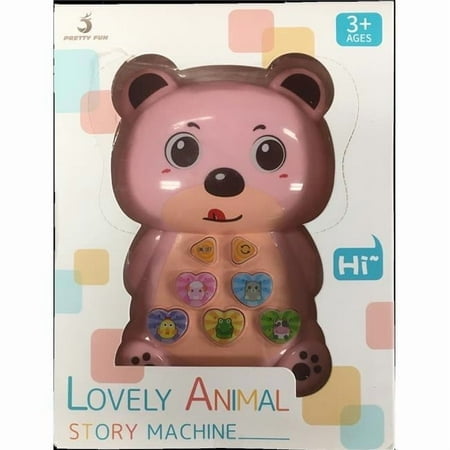 Texas Toy Workshop Electronic Pet Pink Bear Musical Interactive
