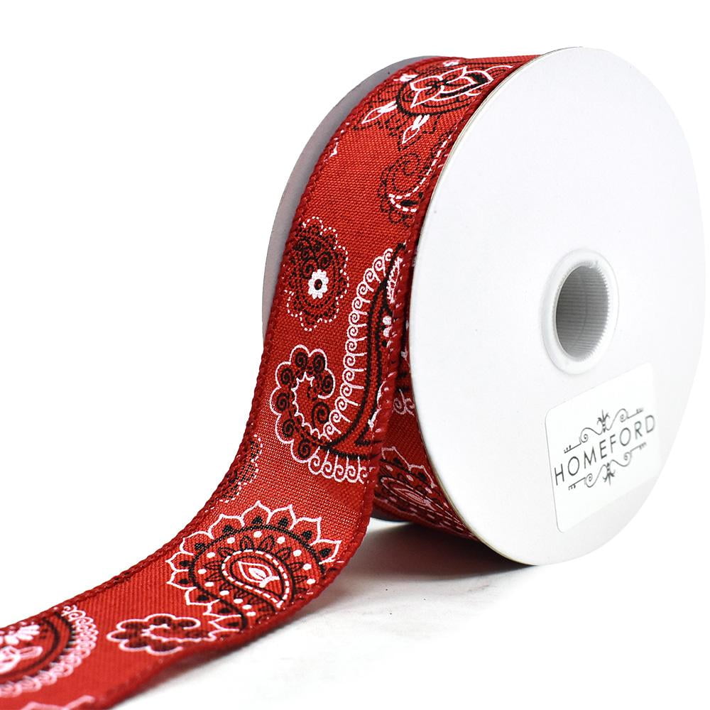 Texas Two Step Patterned Wired Ribbon, 1-1/2-Inch, 10-Yard - Walmart.com