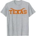 thumbnail image 1 of Texas USA Bull American Font T-Shirt, 1 of 11
