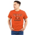 thumbnail image 1 of Texas Vintage Cow Skull Stencil Cool Men's Graphic T Shirt Tees Brisco Brands M, 1 of 6