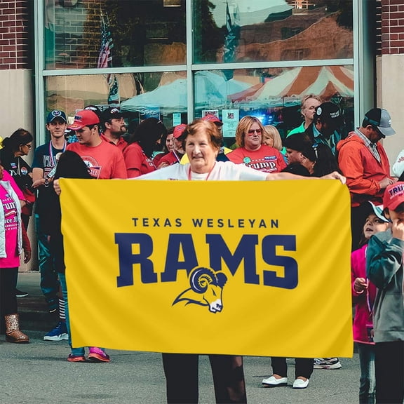 Texas Wesleyan University Logo Banner Breeze Flag Outdoor Flags Home Flag Garden Flag 3 'X 5' Ft