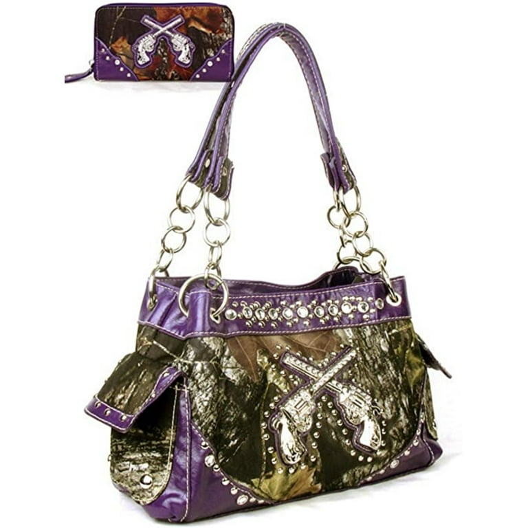 Texas West Western Handbag Camouflage Gun Pistol Pocket Camo