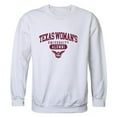 thumbnail image 1 of Texas Womans University Pioneers Alumni Fleece Sweatshirt, White - Small, 1 of 1