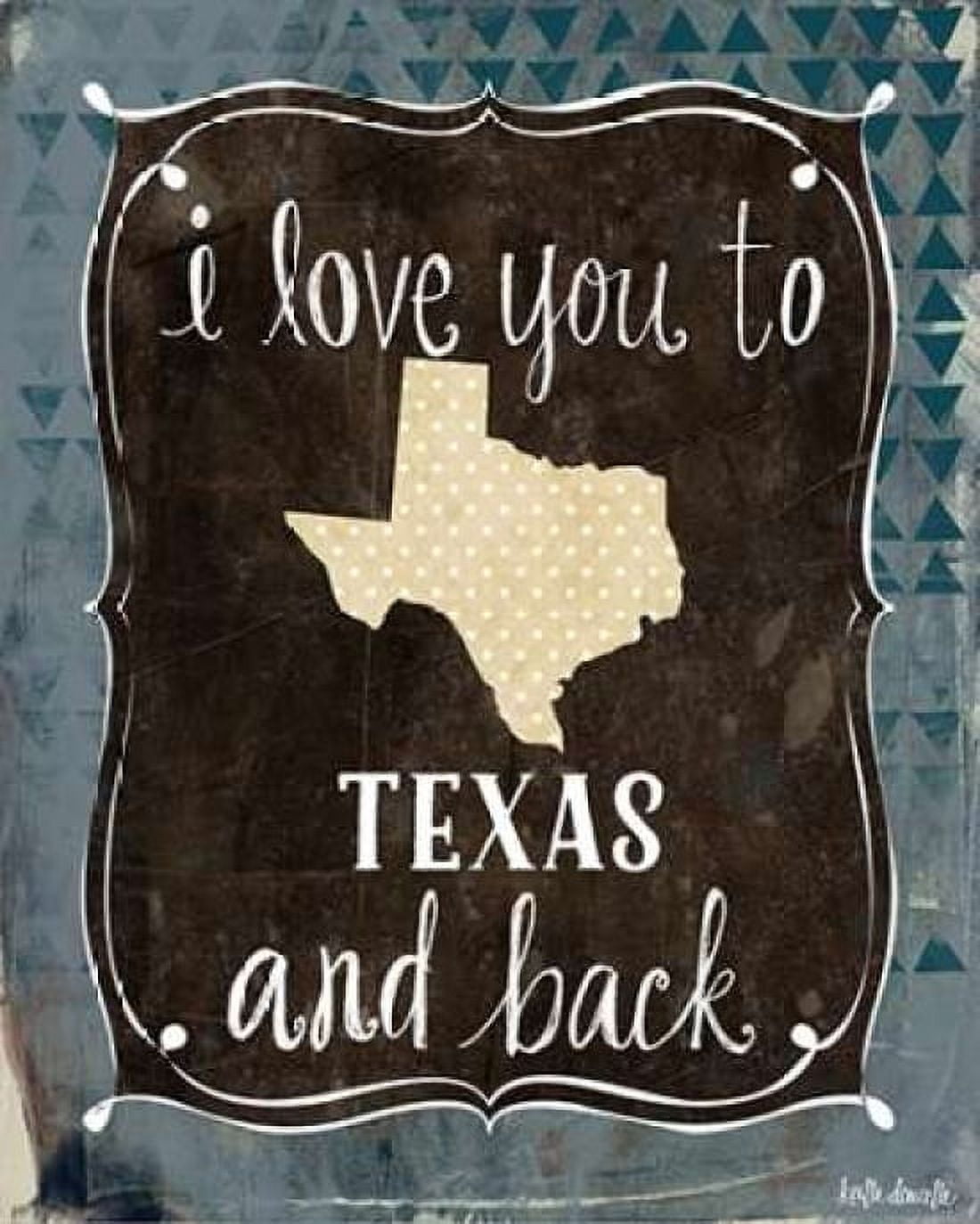 Texas and Back Canvas Art - Katie Doucette (24 x 30)