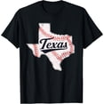 thumbnail image 1 of Texas baseball State stitch graphic for any proud Texan T-Shirt, 1 of 3