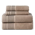 thumbnail image 1 of Texere 100% Organic Cotton Rice Weave Bath Towel Sets, Oxford Tan (2 Bath & 2 Hand Towels), 1 of 5