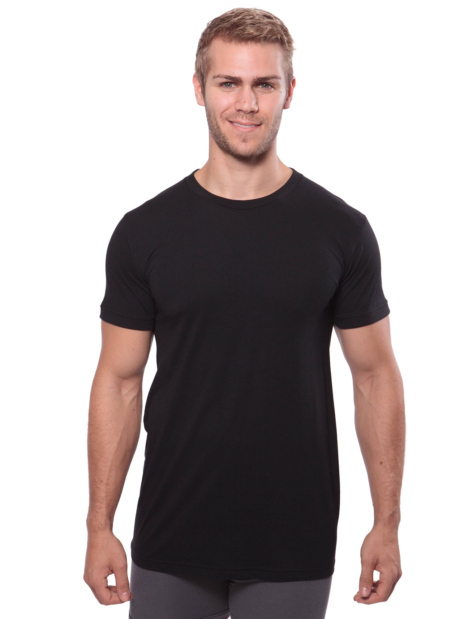 Texere Crew Neck Undershirt for Men - Luxury Shirt in Bamboo Viscose ...