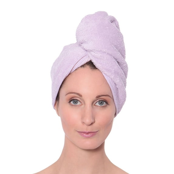 Texere Women's Bamboo Hair Towel (Single Pack) Luxury Gift Ideas for Ladies
