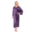 thumbnail image 1 of TexereSilk Women's Luxury 100% Silk Caftan - Beautiful 3/4 Sleeve Night Gown, 1 of 4
