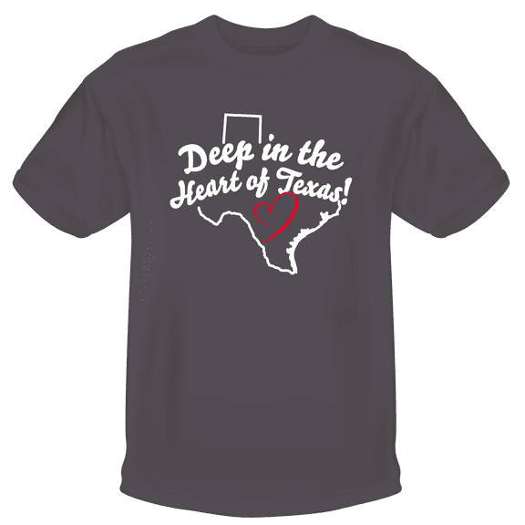 Texian Pride "Deep In The Heart of Texas" Mens T-Shirt