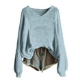 thumbnail image 1 of Texiao Cable Knit Sweater Women,Women's Winter Warm Crewneck Long Sleeve Knit Pullover Sweater, 1 of 4