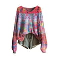 thumbnail image 1 of Texiao Cable Knit Sweater Women,Women's Winter Warm V Neck Long Sleeve Knit Pullover Sweater, 1 of 4