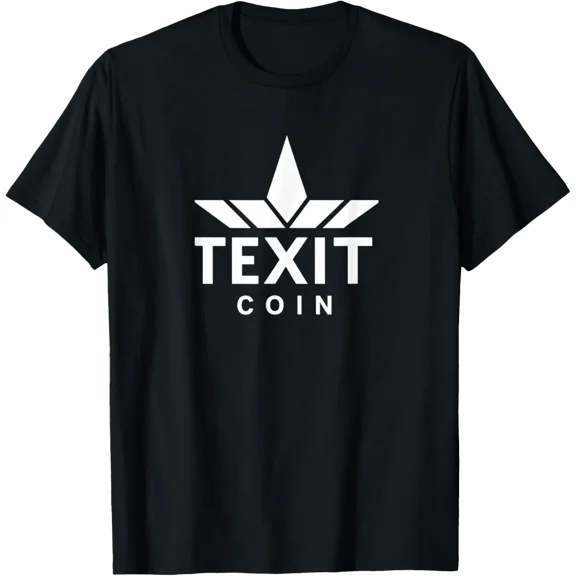 Texit Logo American Made Crypto Project Standard T-Shirt