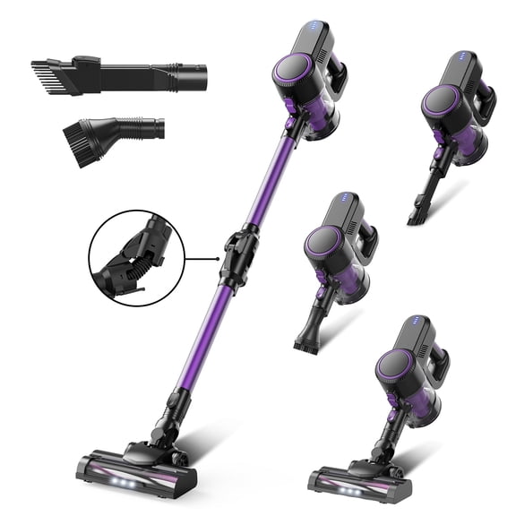 Texous Brushless Cordless Vacuum Cleaner Lightweight Bendable for Carpet Hard Floor Pet Hair House Cleaning P8od Floor Carpet Pet Hair