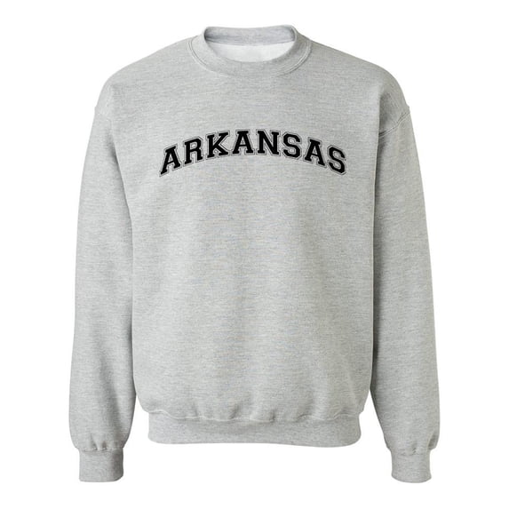 Text. Arkansas Men Sweatshirt, Male 4X-Large